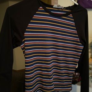 Long sleeve tight fitted shirt